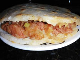 Árepa Colombia rellena