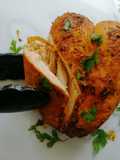 Pechuga de pollo rostizada en freidora de aire