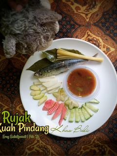 Foto resep Rujak Kuah Pindang Khas Bali