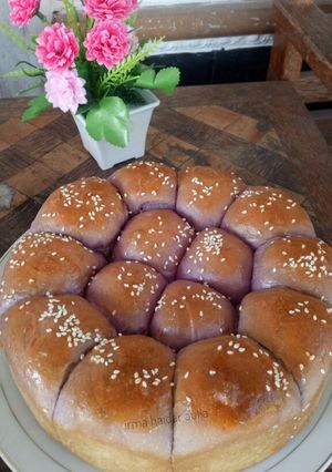 Foto resep Roti sobek ubi ungu