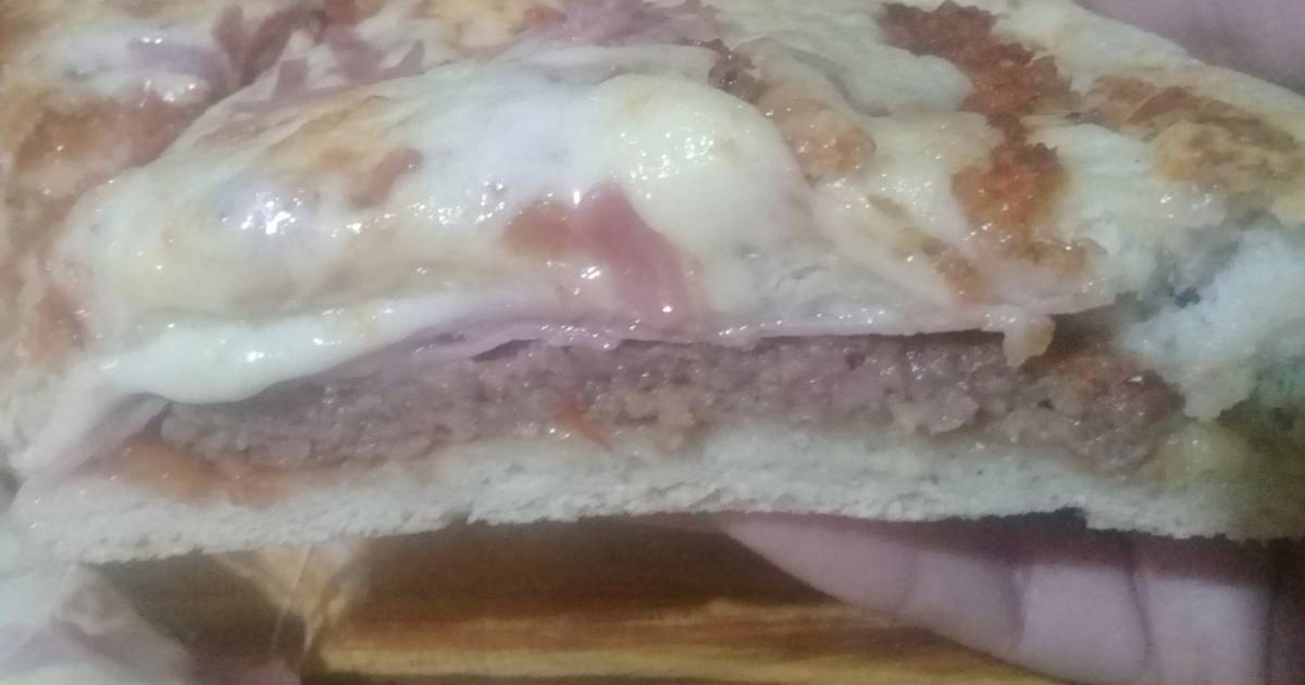 Pizza rellena - 287 recetas caseras- Cookpad