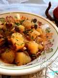 Potatoes with chanterelles in a slow cooker