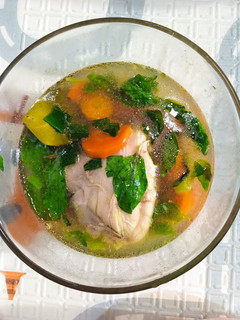 Foto resep Sop ayam rempah obat flu