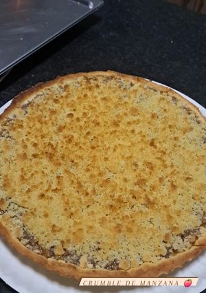 Una foto de Crumble de manzana 🍎