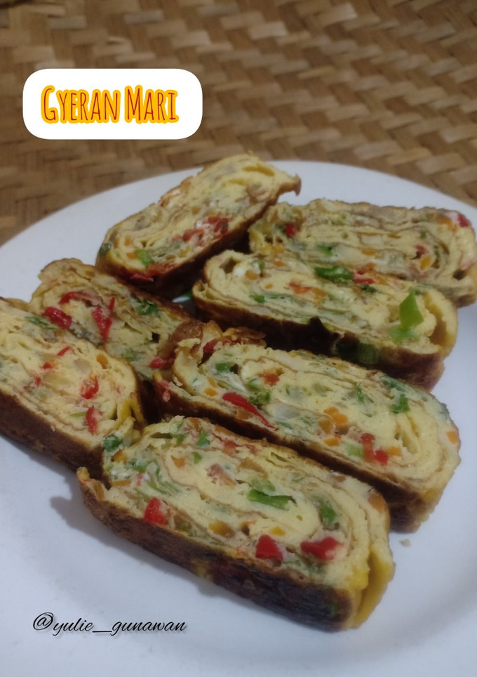 Foto resep Gyeran-Mari (Telur Dadar Gulung Korea)