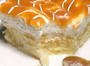 صورة لوصفة كيكة 🍰التريليتشا ‏بالحليب والكريمة 😋
