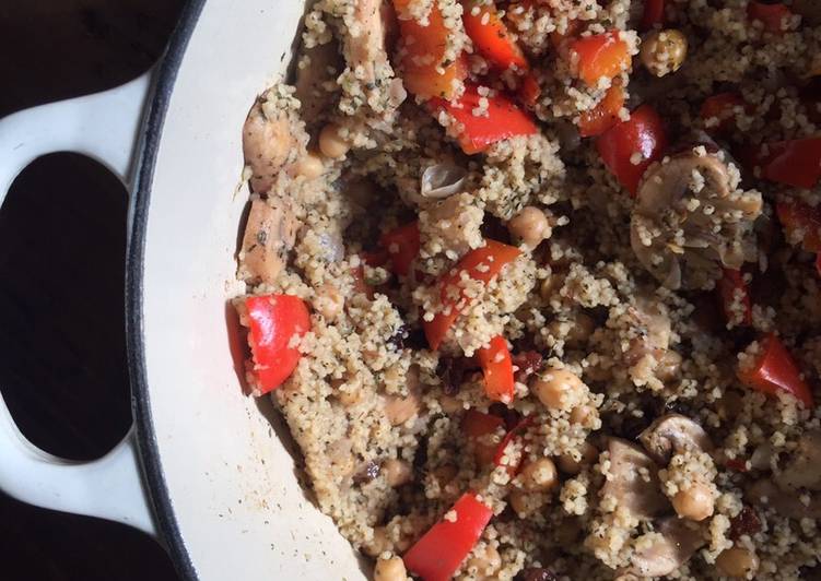 Steps to Make Homemade Zesty couscous with roasted cashews