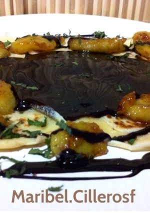 Foto principal de Tortitas con plátano y chocolate