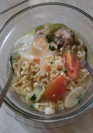 Foto resep Mie Rebus Praktis