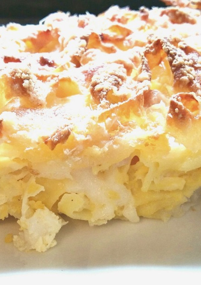 Una foto de Pastel de spaguetti