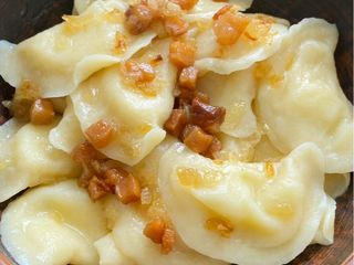 Вареники з картоплею і бринзою