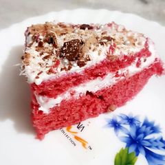Red velvet cake A picture of Red velvet cake.