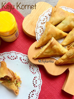 Foto resep Samosa Keju Kornet