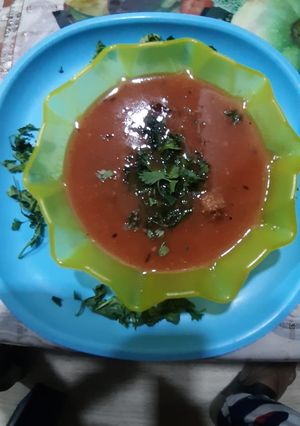 A picture of Tomato 🍅 Soup.