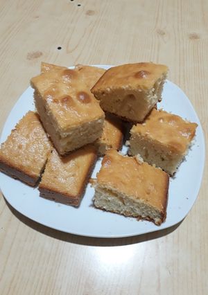 Una foto de Bizcochuelo de naranja para el mate