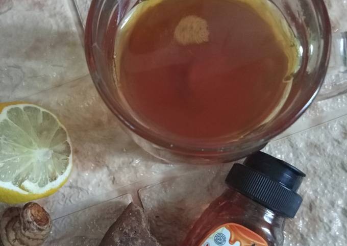 Resep: Kunyit gula merah Menu Enak