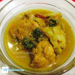A picture of Tongseng Ayam.