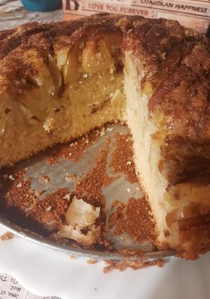 Una foto de Torta de manzana 🍎