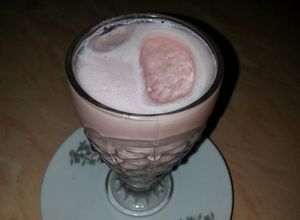 صورة لوصفة ميلك شيك 🍨