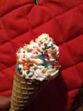 Cupcakes divertidos para niños - Helados de invierno