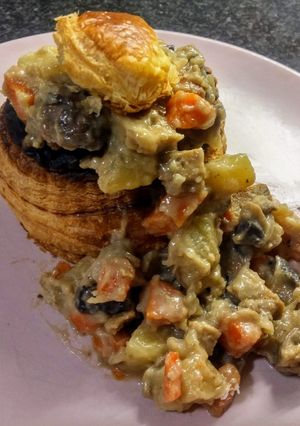 A picture of Vegan Vol-au-Vent.