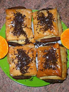 Una foto de Napolitanas de Nutella