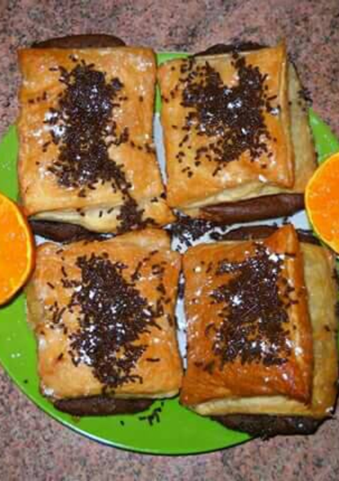 Una foto de Napolitanas de Nutella