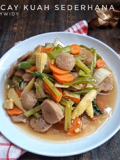 Foto resep Capcay Kuah Sederhana