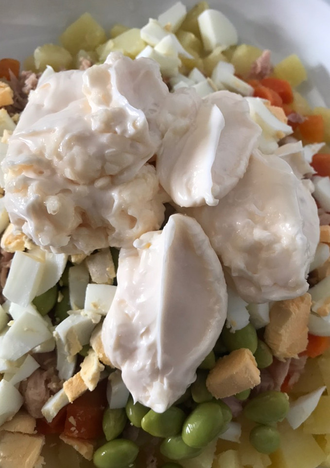 Una foto de Salsa mahonesa con limón 🍋