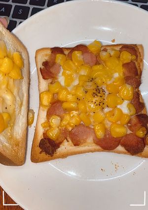 Hình của món Bánh mì sandwich nướng NCKD.