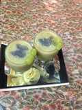 Kiwi grapes smoothie