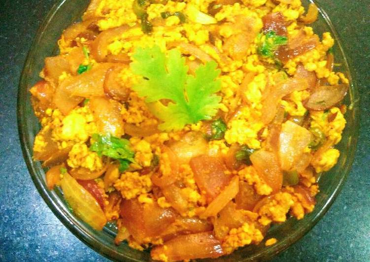 Recipe of Quick Paneer bhurji