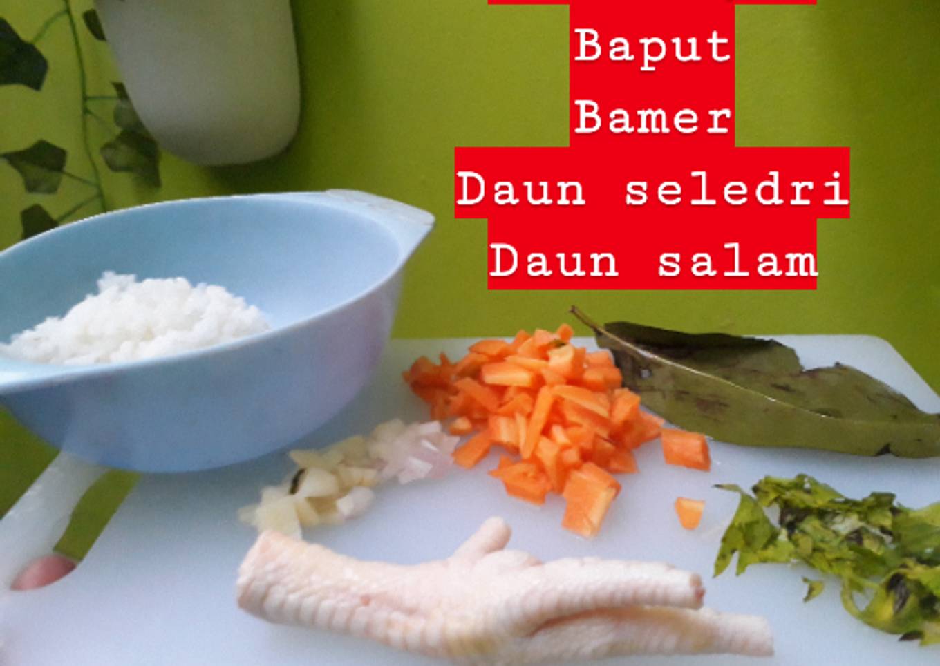 Mpasi de deka Ceker ayam
