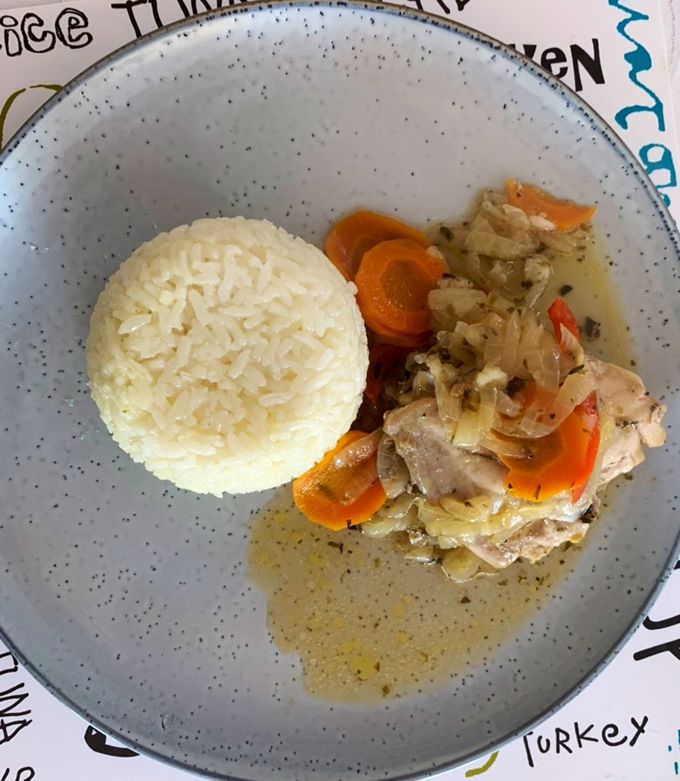 Una foto de Pollo al Jugo