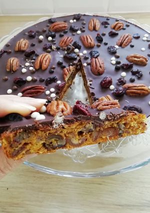 Une photo de Gâteau de dattes 🤤 ssa / gluten free / alternative vegan