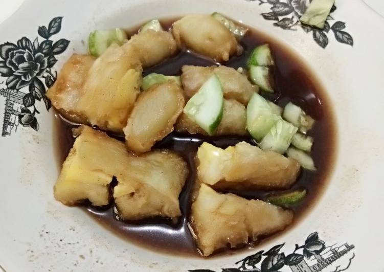 Pempek Endul tanpa dos (ikan)