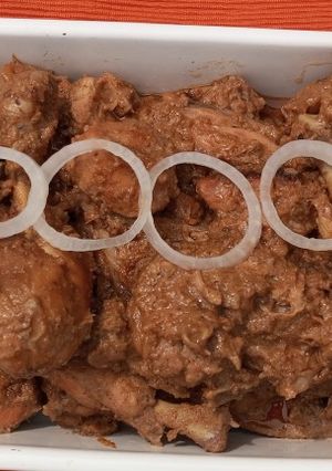 A picture of Bihari Chicken Boti 🤤.