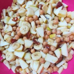 A picture of Mixed Fruit n Chickpeas Chaat.