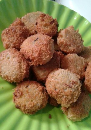 Foto resep Telur kelapa parut goreng