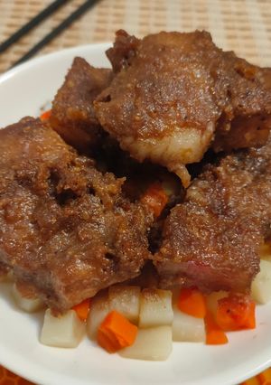 粉蒸五花肉 的食譜成品照片