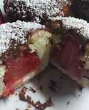 Budincitos de Frutilla y Chocolate