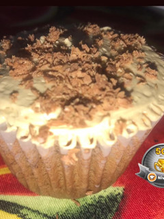 Una foto de Cupcakes de chocolate y milky way