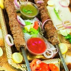 A picture of Beef Dhaga kabab.