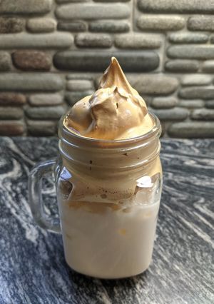 Una foto de Café espumoso