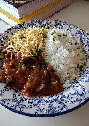 Foto de Estrogonofe de carne sem leite e com molho de tomate caseiro