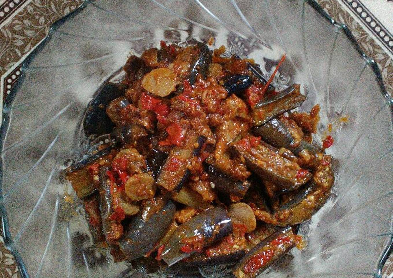 Balado Terong Bakso