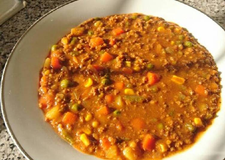 Get Fresh With Mince Curry