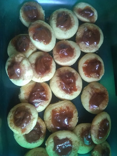Una foto de Pepas de membrillo y dulce de leche
