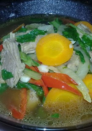 Foto resep Daging tumis sawi