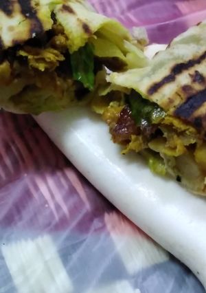 صورة لوصفة أسهل شاورما عربي 😋👌